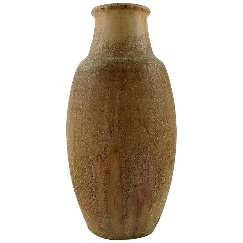 Monumental Stoneware Floor Vase by Patrick Nordstrom at 1stdibs