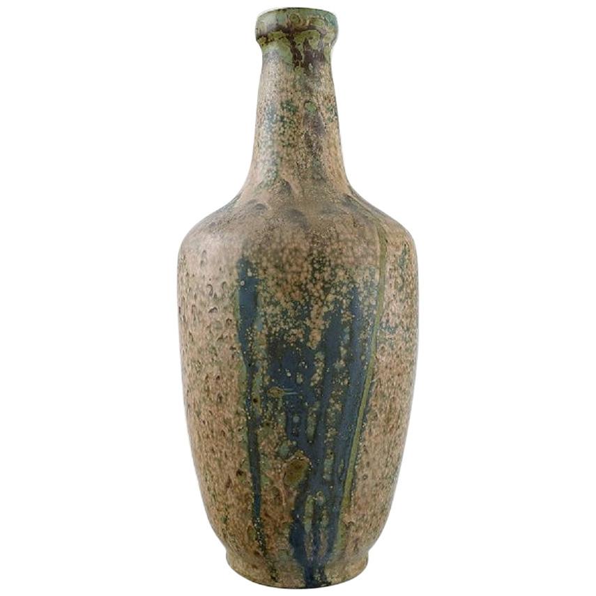 Monumental Stoneware Floor Vase by Patrick Nordstrom at 1stDibs