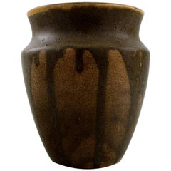 Patrick Nordstrøm. Unique ceramic vase. Islev. 