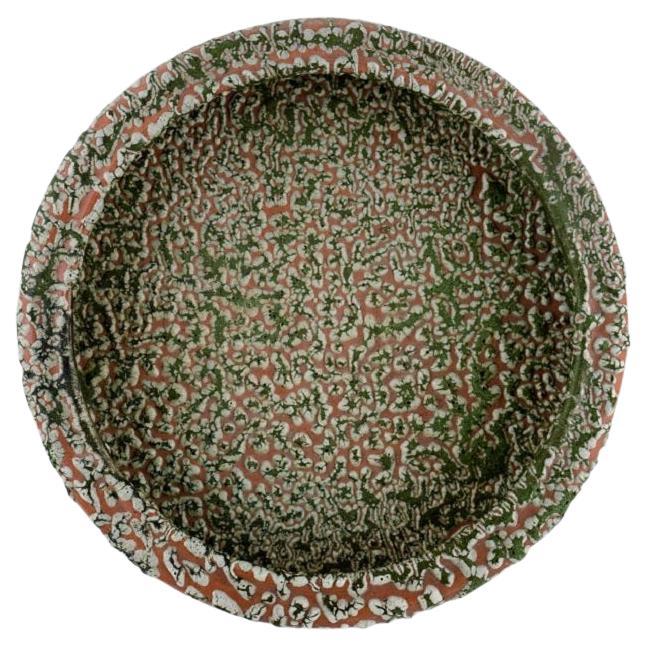 Patrick Nordström, Unique Dish / Bowl in Glazed Ceramics For Sale