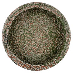 Antique Patrick Nordström, Unique Dish / Bowl in Glazed Ceramics