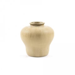 Patrick Nordström Cream Glazed Stoneware Vase