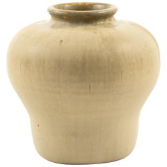 Patrick Nordström Cream Glazed Stoneware Vase