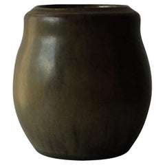 Patrick Nordstrom for Royal Copenhagen, Soft Green Ceramic Vase, 1940s