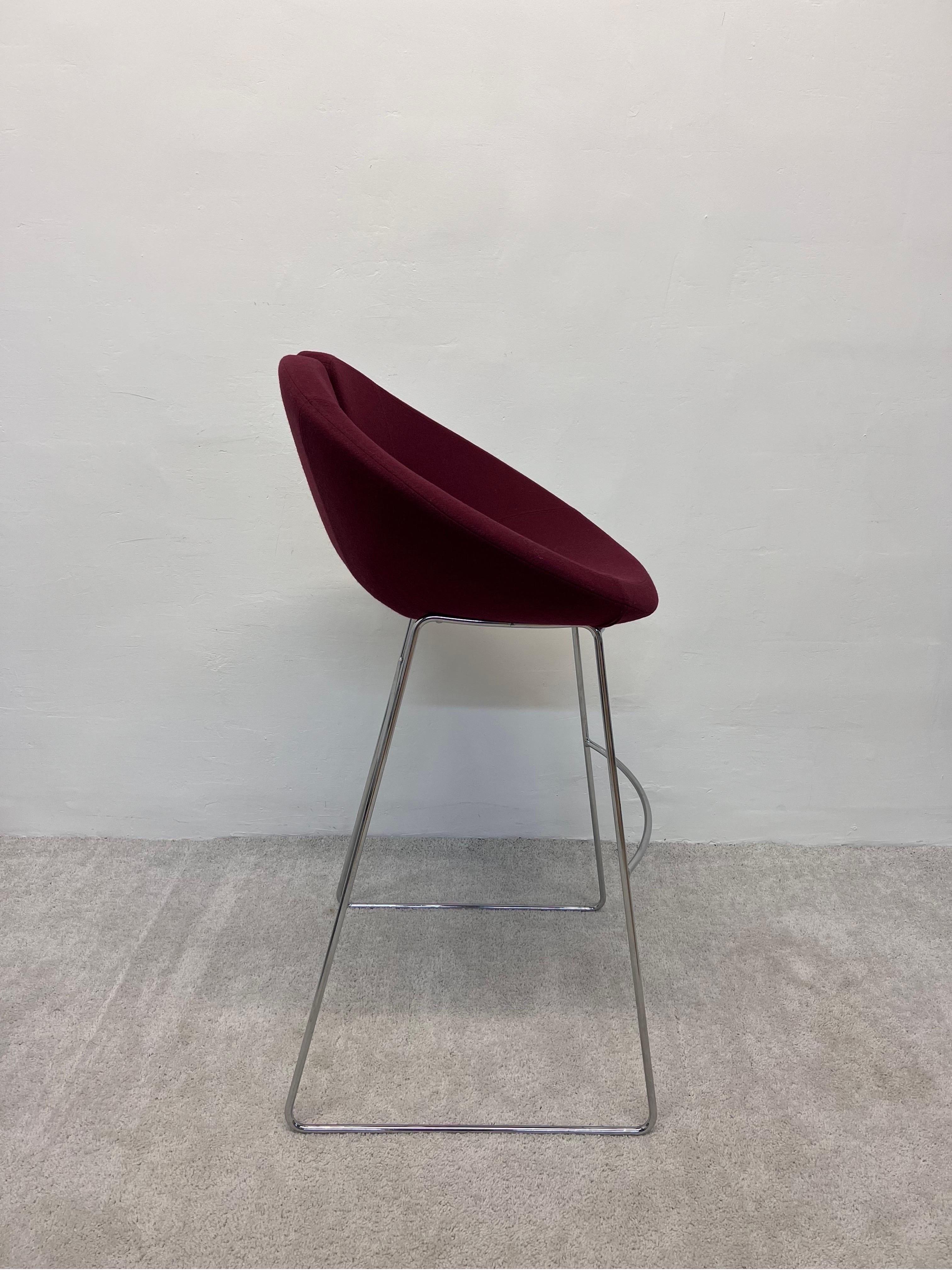 Dutch Patrick Norguet Little Apollo Stool for Artifort For Sale