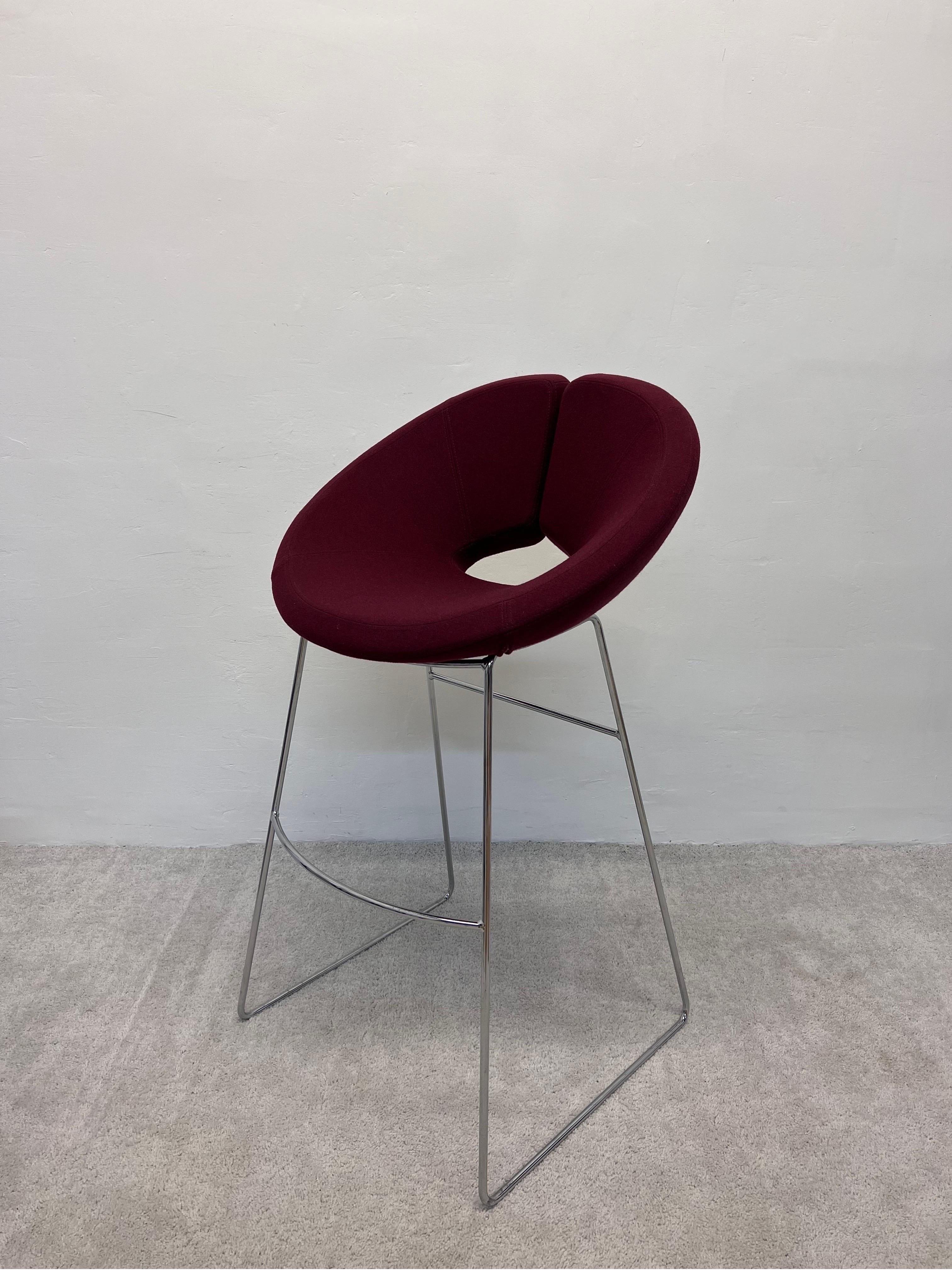 Patrick Norguet Taburete Little Apollo para Artifort Tela en venta