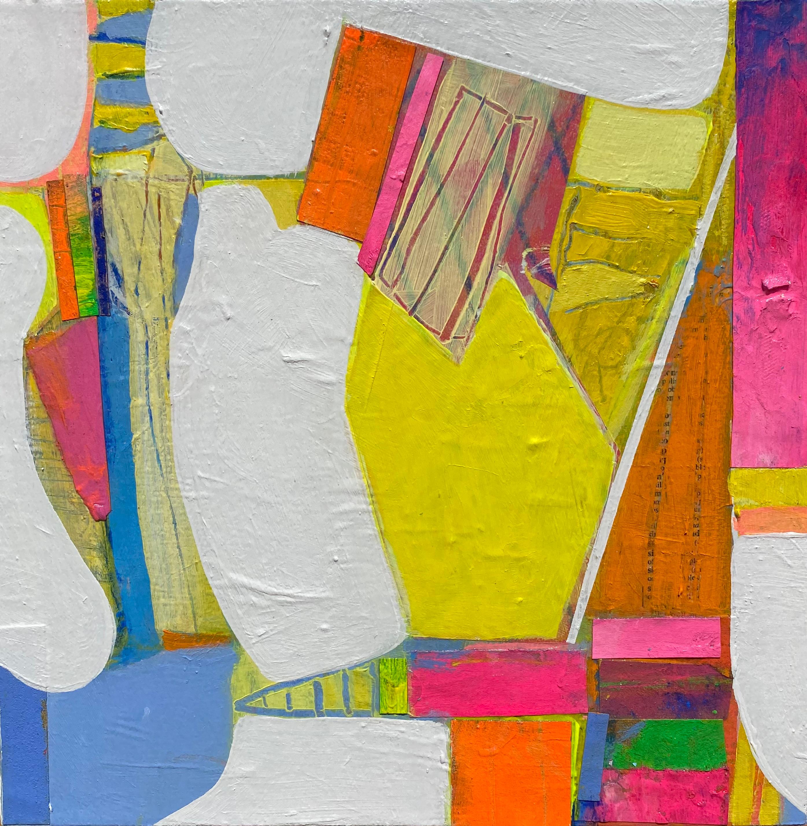 Carpas de Circo, Pintura Abstracta - Mixed Media Art de Patrick O'Boyle