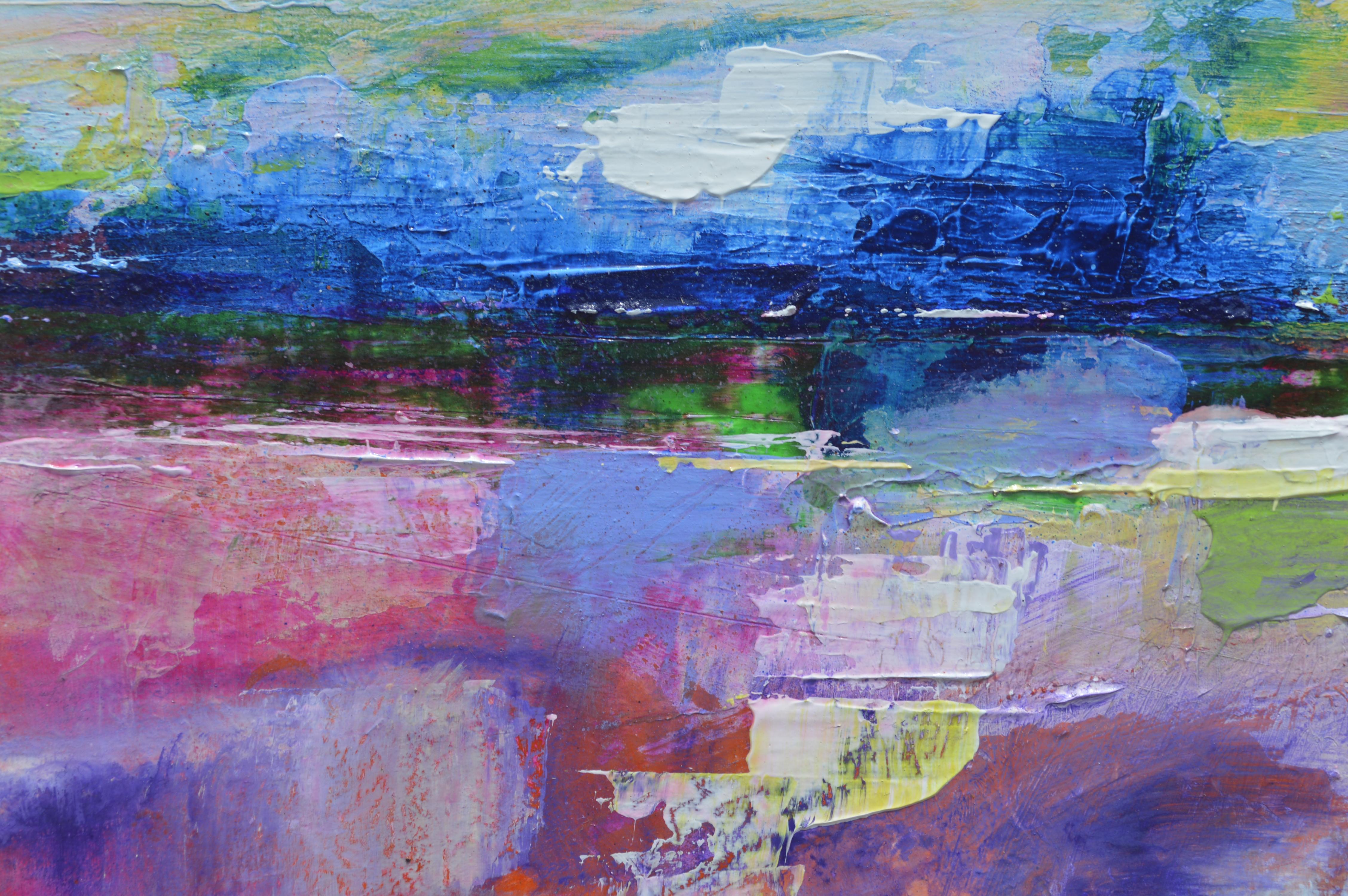 Campo da sogno, pittura astratta in vendita 1
