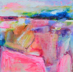 Dream Land Field, Abstraktes Gemälde
