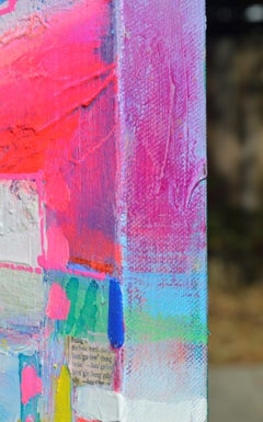 Paisaje Abstracción Collage, Pintura Abstracta