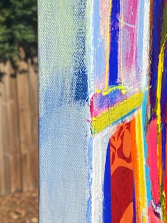 Der Reisende, Abstraktes Gemälde