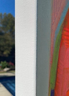 Paysage aérien 3, peinture abstraite