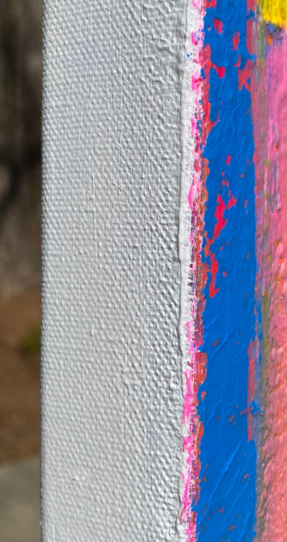 Spirito circense, pittura astratta - Painting di Patrick O'Boyle