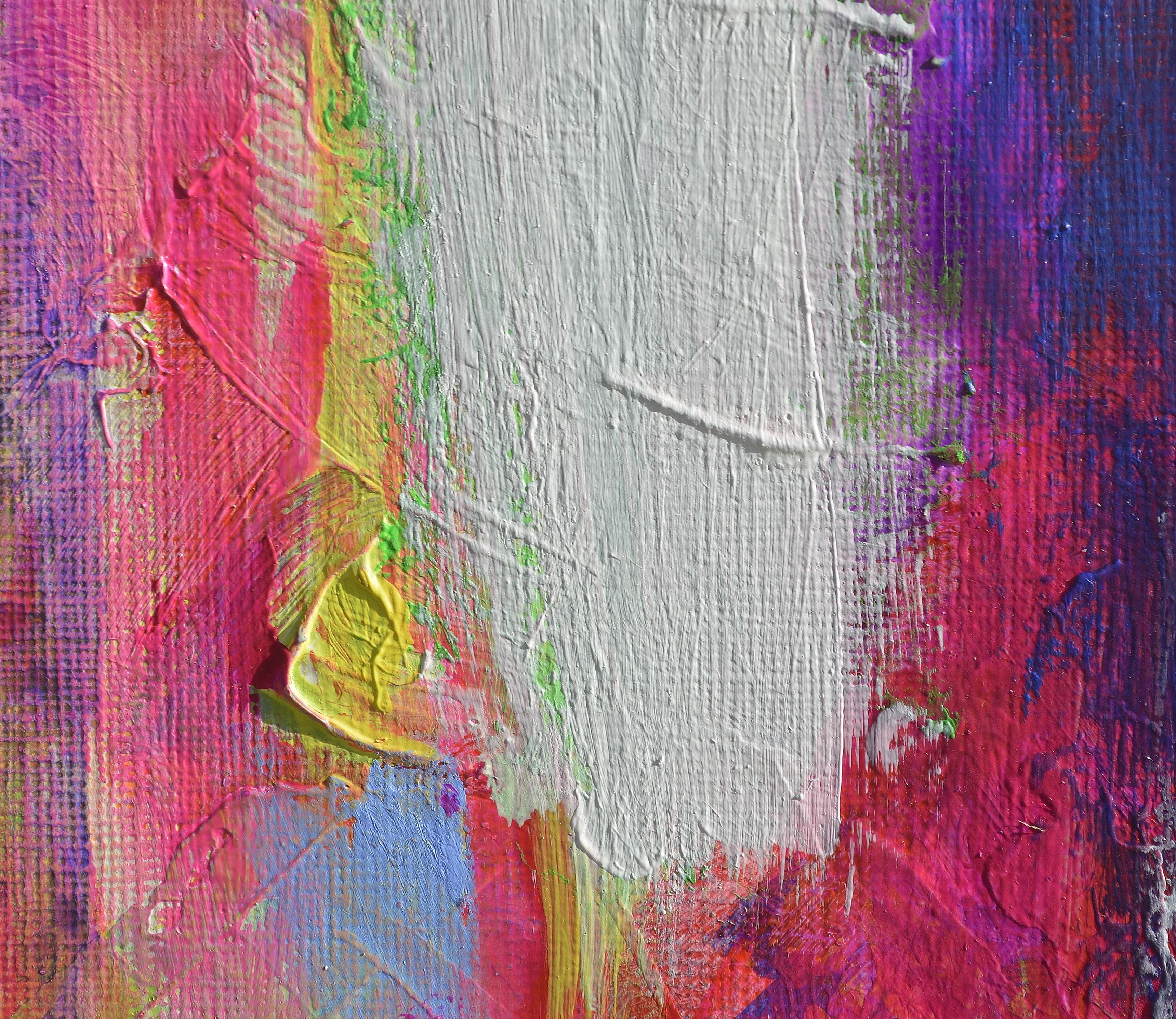 Astrazione Eterea 25, Pittura Astratta - Abstract Painting Grigio di Patrick O'Boyle