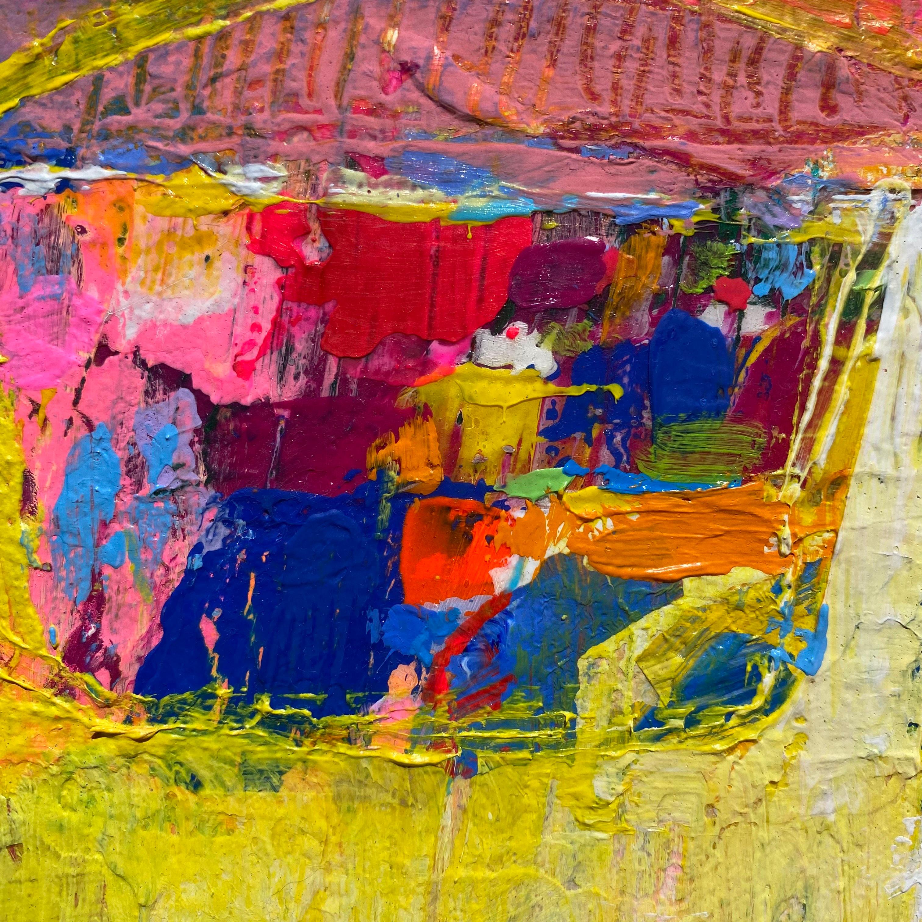 Astrazione Eterea 35, Pittura Astratta - Abstract Painting Marrone di Patrick O'Boyle