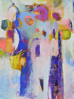 Le Juggler, peinture abstraite