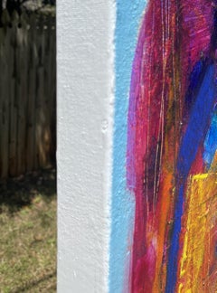 Observar charcos bajo la lluvia Serie nº 3, Pintura abstracta