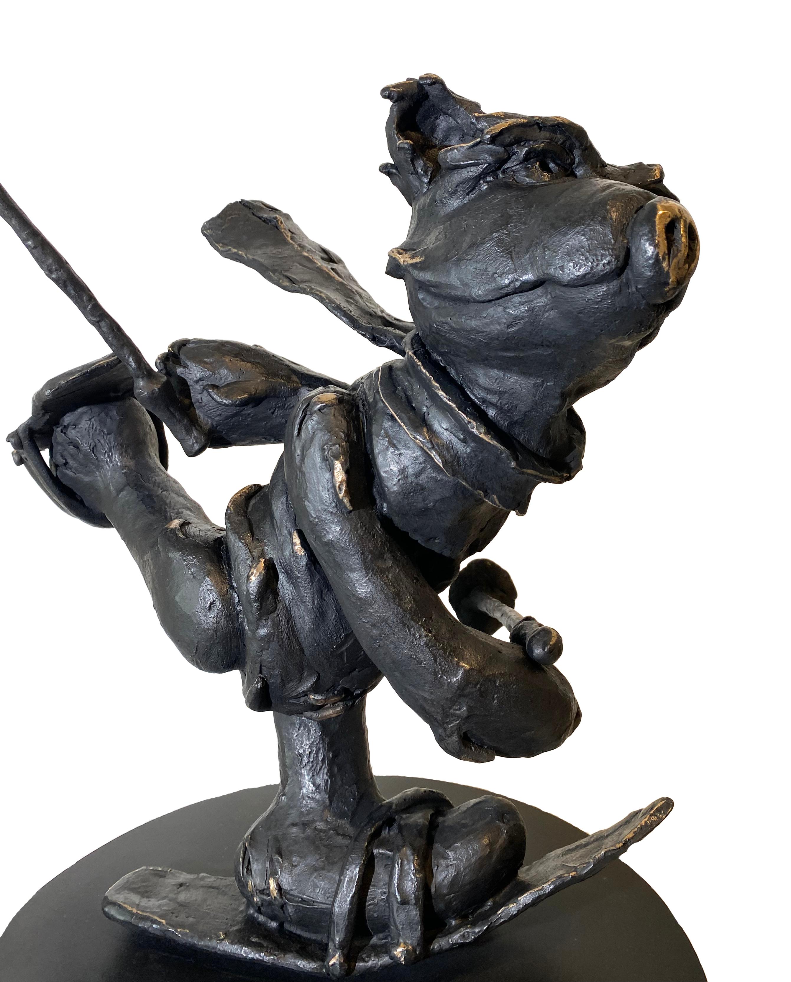 Ab zum Après – Sculpture von Patrick O'Reilly