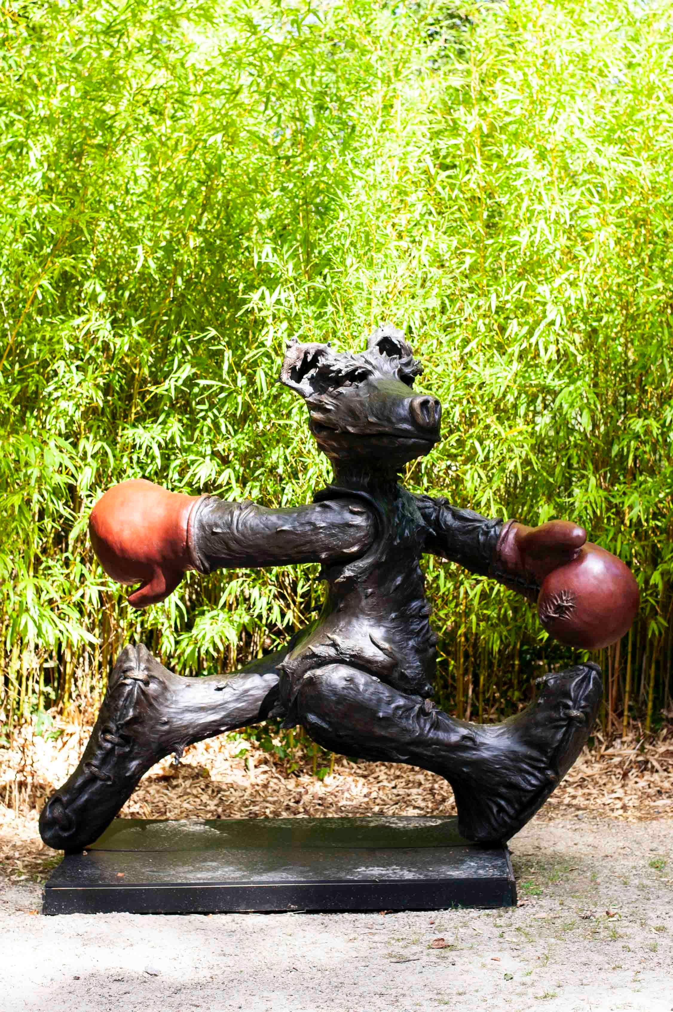 The Boxer - Sculpture by Patrick O'Reilly