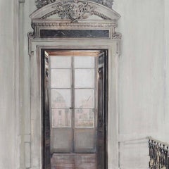 The Door, mixed media