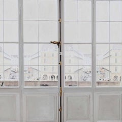 View From The Louvre II, monoprint