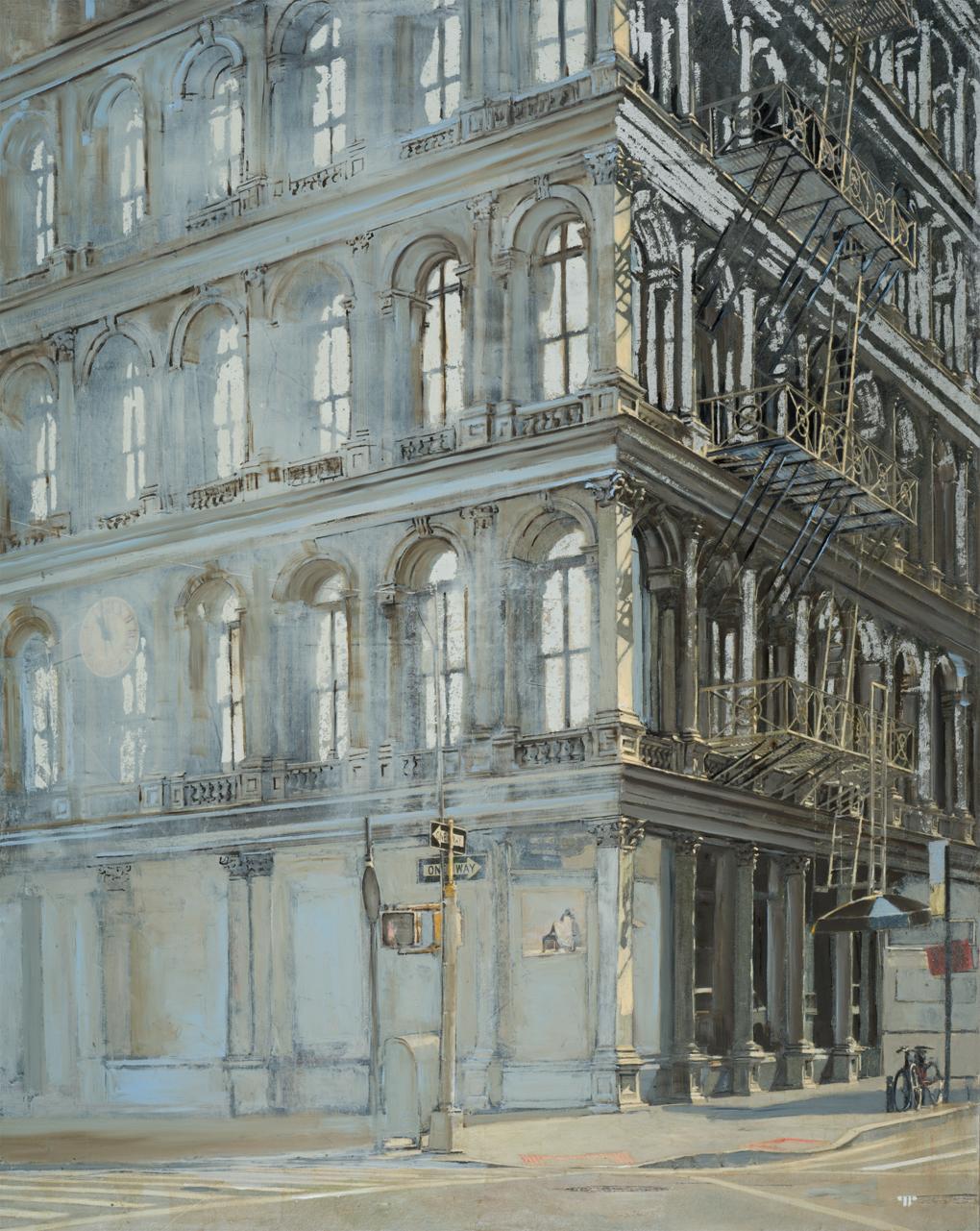 Patrick Pietropoli Figurative Painting - Broadway