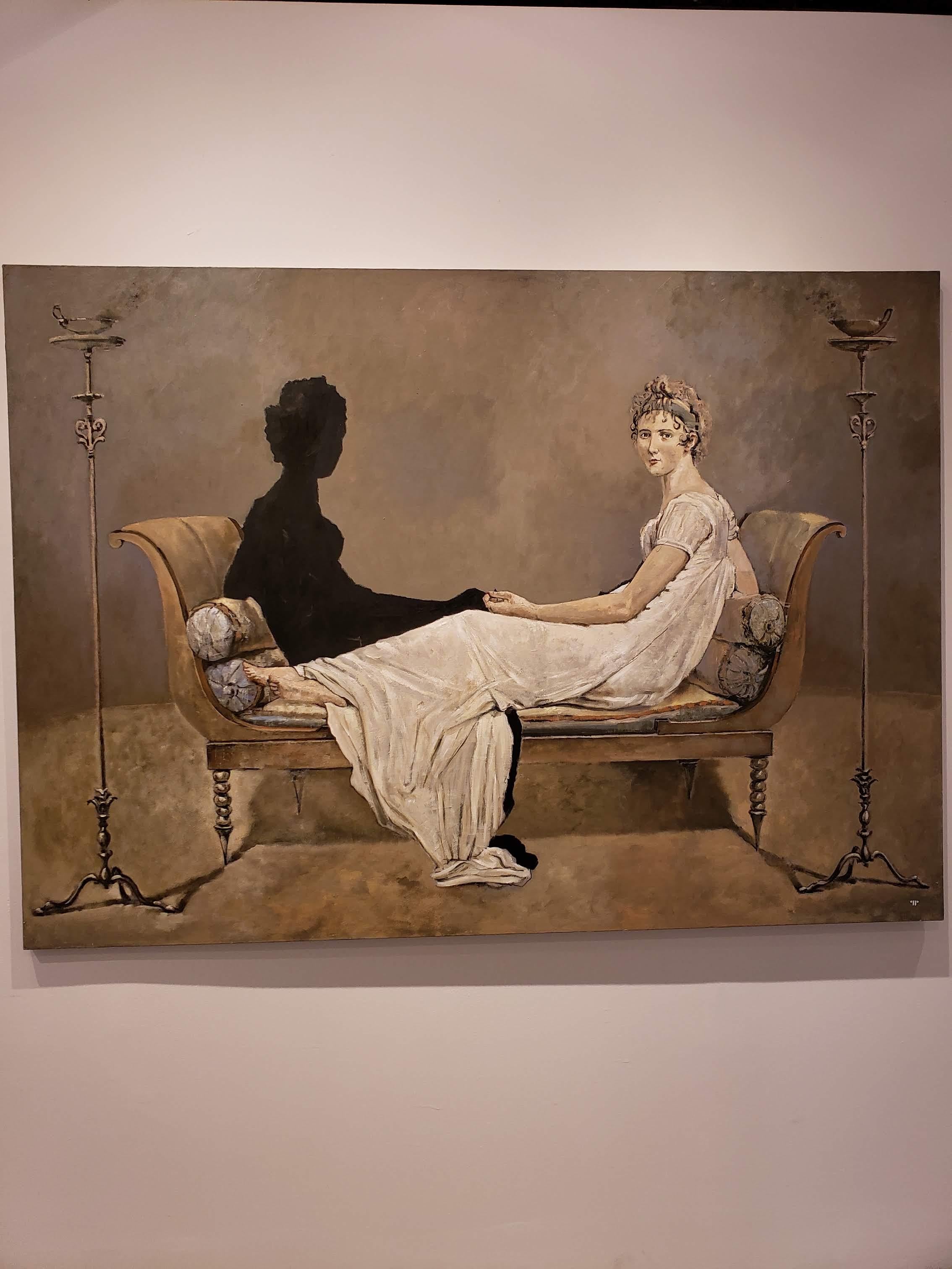 Conversation - Modern Painting by Patrick Pietropoli