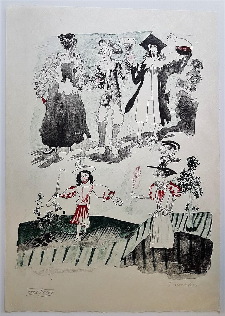 Patrick Procktor Northern Lass For Sale at 1stDibs