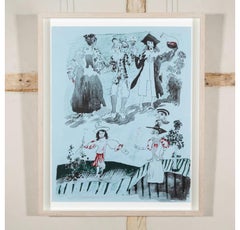 Northern Lass, da Europaeische Graphik VII di Patrick Procktor, 1971