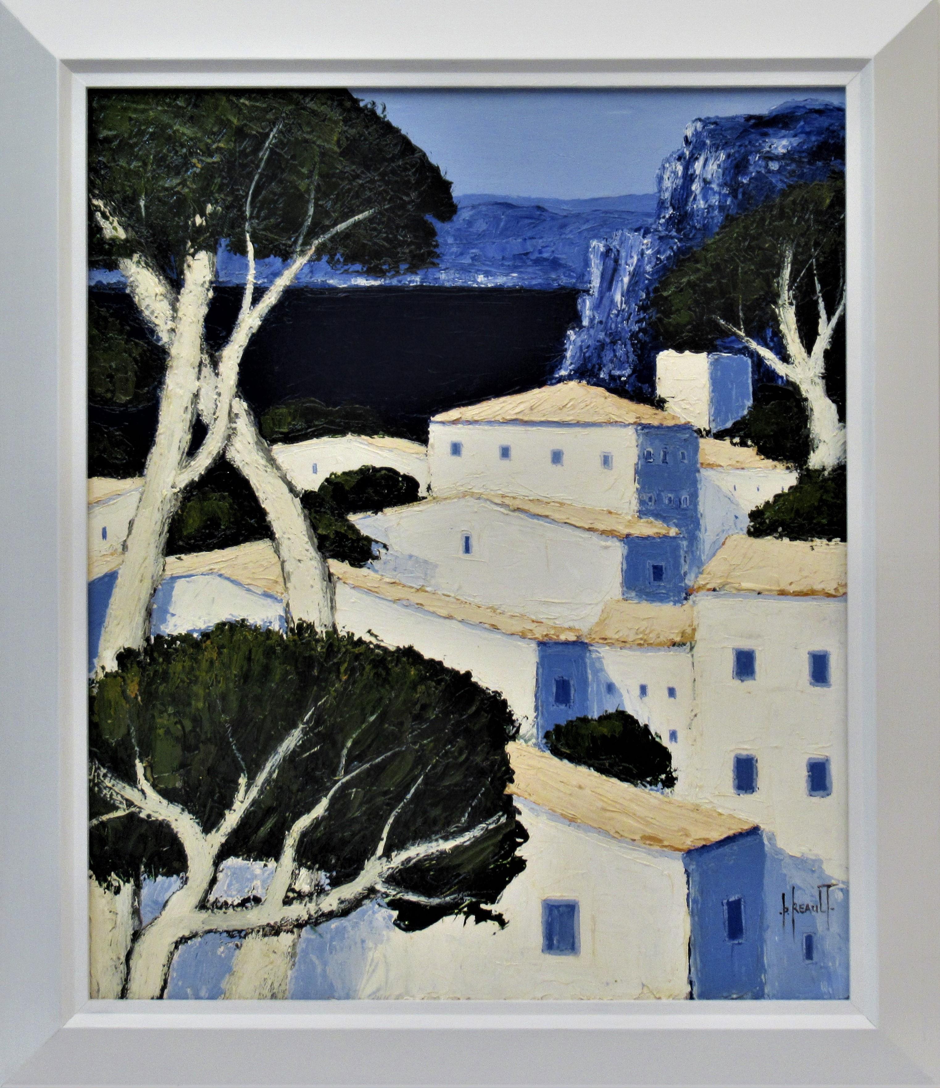 Patrick Reault Landscape Painting - Paysage de Provence