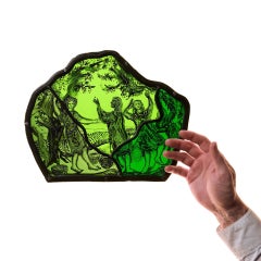 Patrick Reyntiens (2010) 'Grape Pickin' All The Time!' Stained Glass Panel