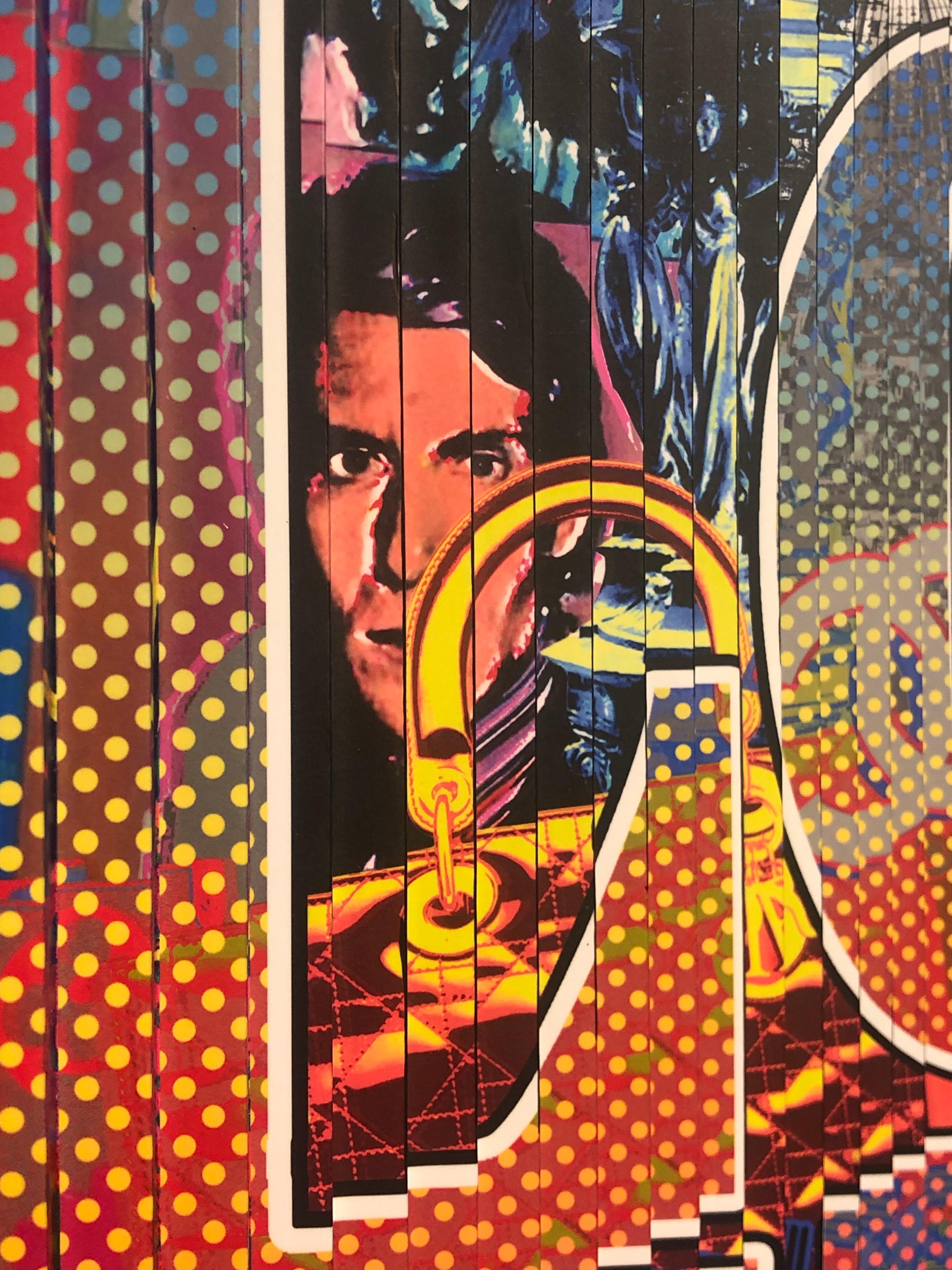 Cette œuvre d'art pop contemporaine cinétique de 20 pouces a été réalisée par l'artiste français Patrick Rubinstein en 2022 et représente des éléments majeurs du pop art. Edition de 30 exemplaires.

N'hésitez pas à nous contacter pour obtenir le