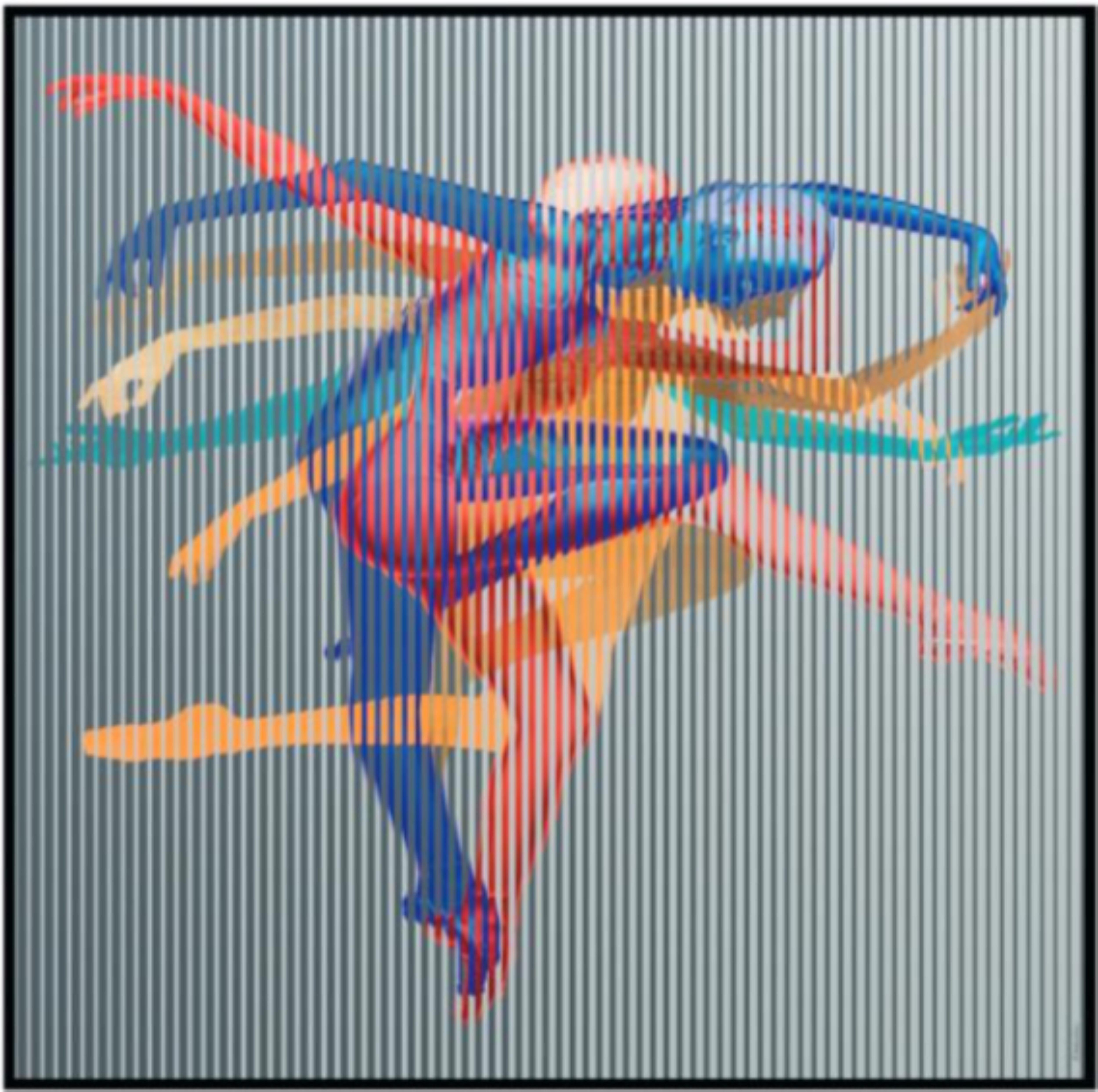 La Danseuse (Zeitgenössisch), Mixed Media Art, von Patrick Rubinstein
