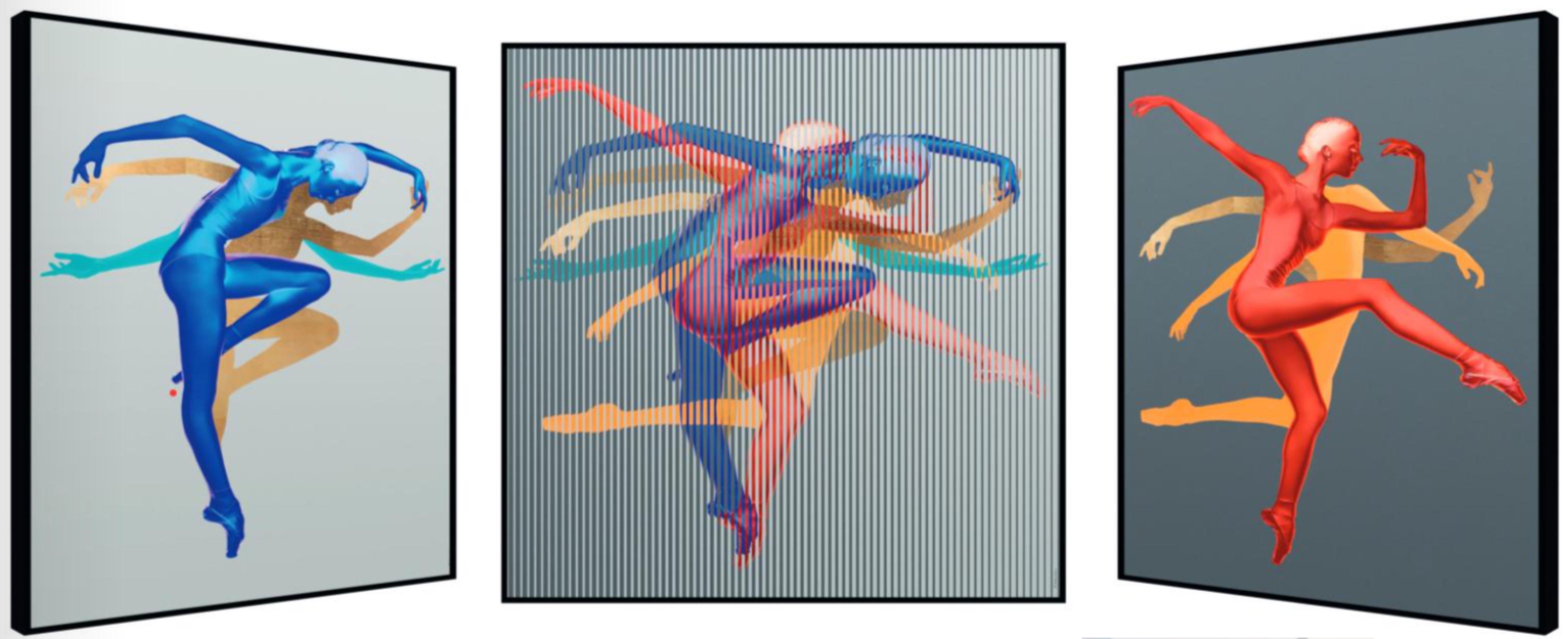 La Danseuse – Mixed Media Art von Patrick Rubinstein