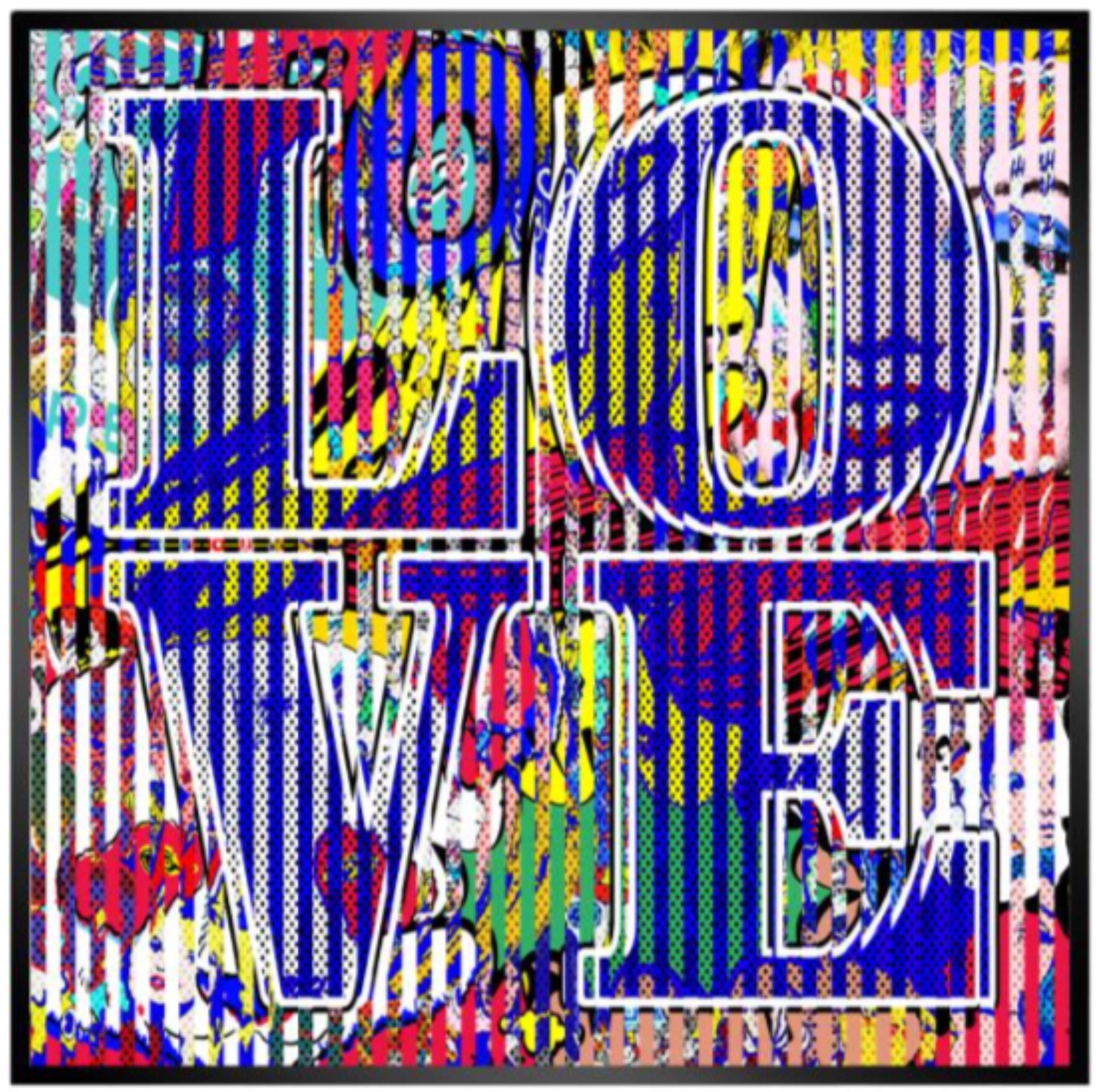 Blaue Liebe (Kinetisch), Mixed Media Art, von Patrick Rubinstein