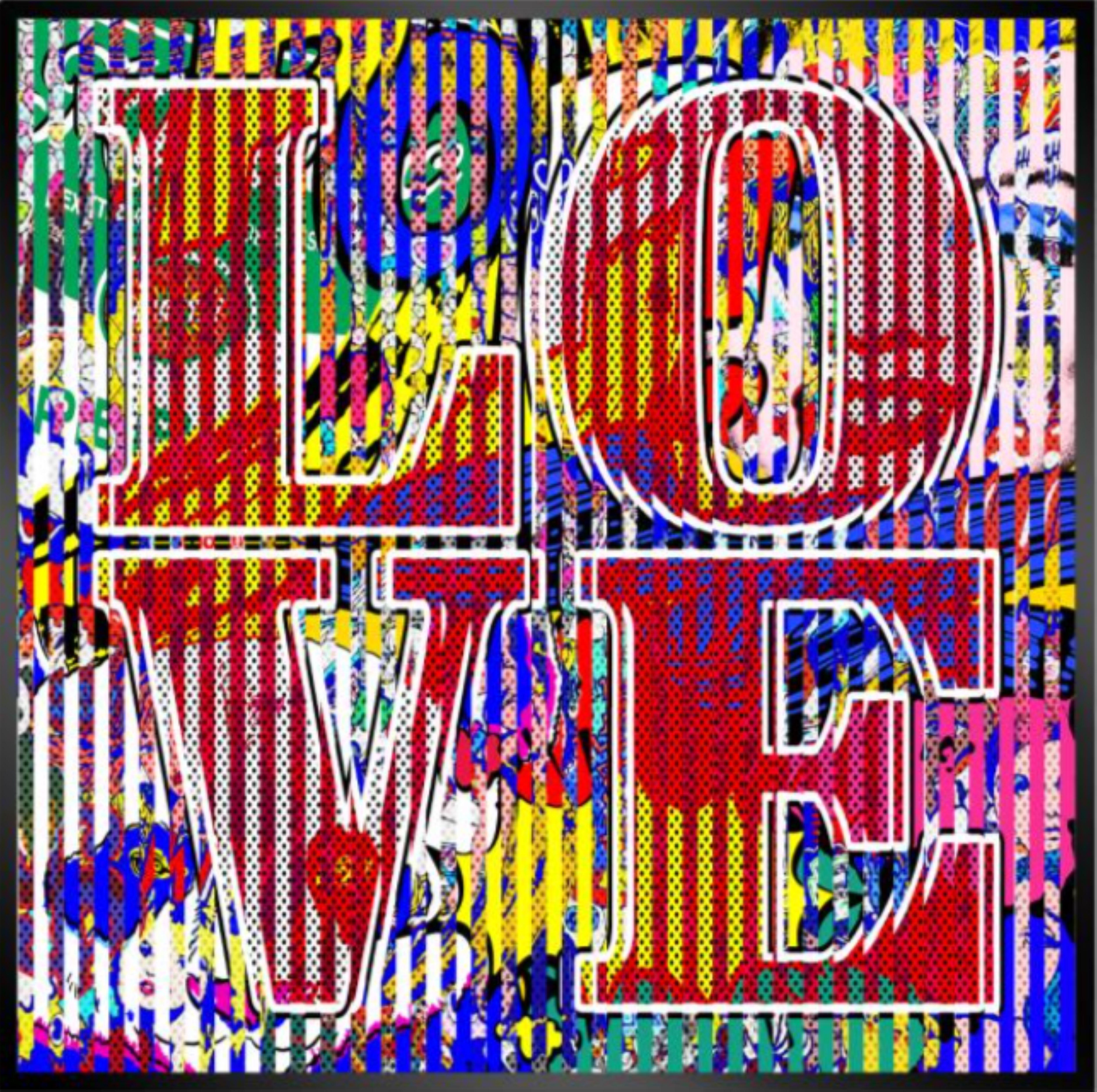 Liebe in Rot (Kinetisch), Mixed Media Art, von Patrick Rubinstein