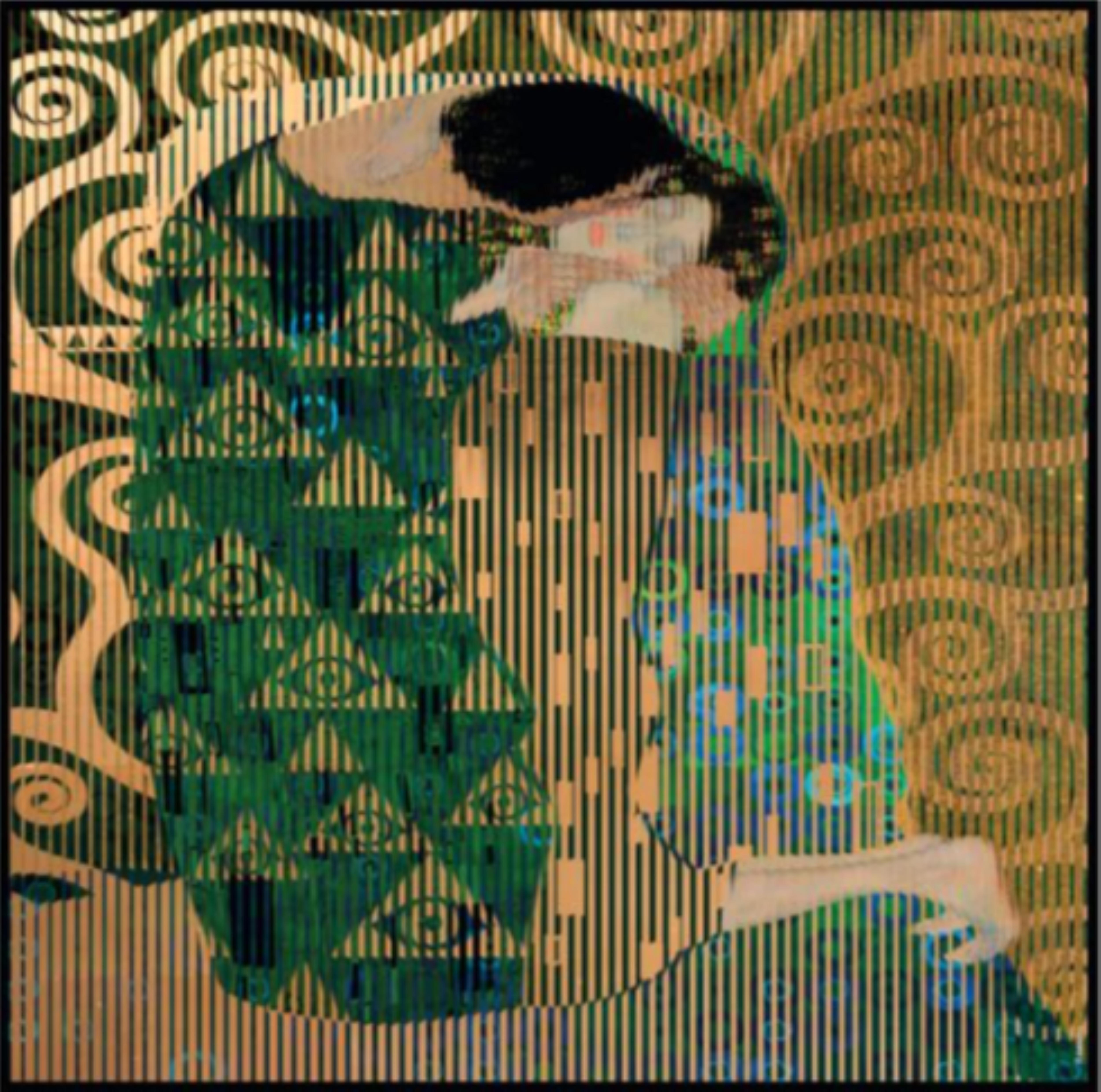 Kiss Saint Patrick's - Contemporain Mixed Media Art par Patrick Rubinstein