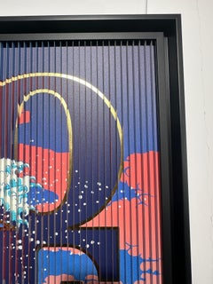 Nuages au-dessus de la vague