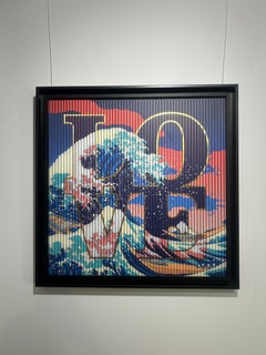 Nuages au-dessus de la vague