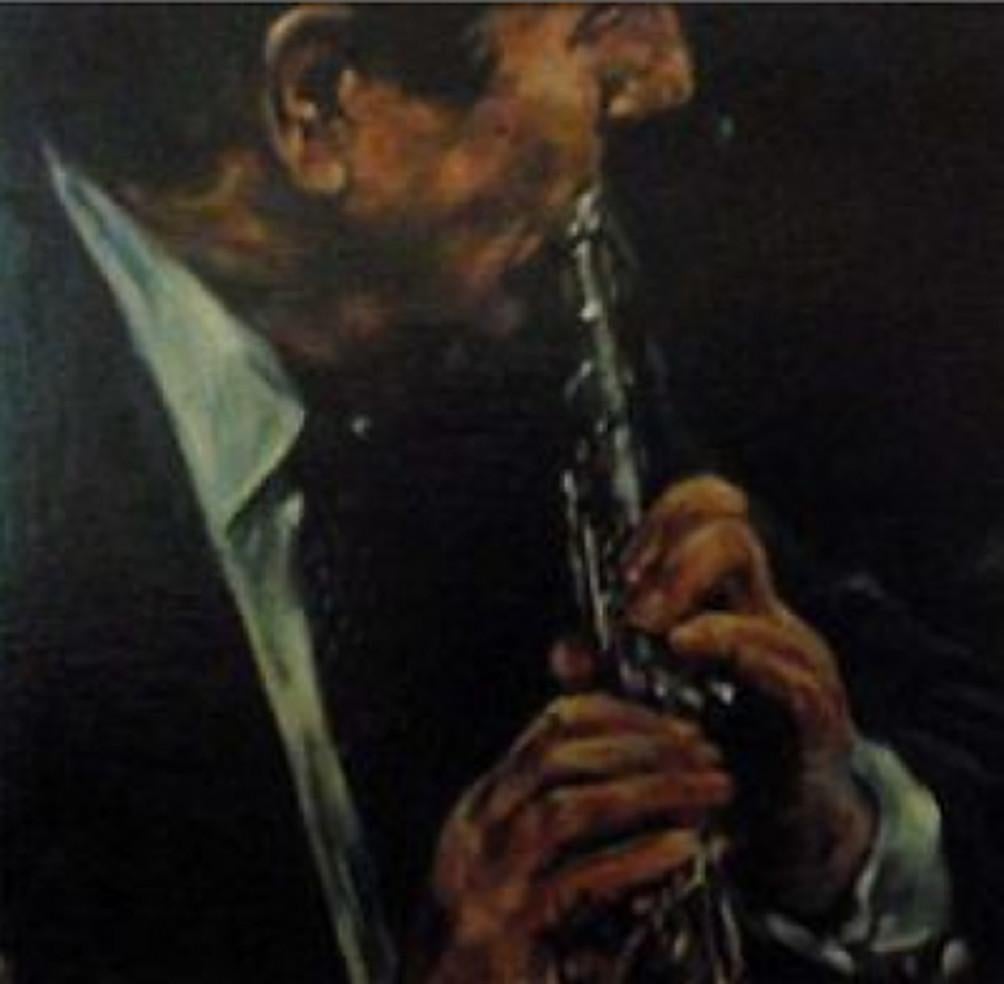 Figurative Painting di Patrick SHIELS - Flauto