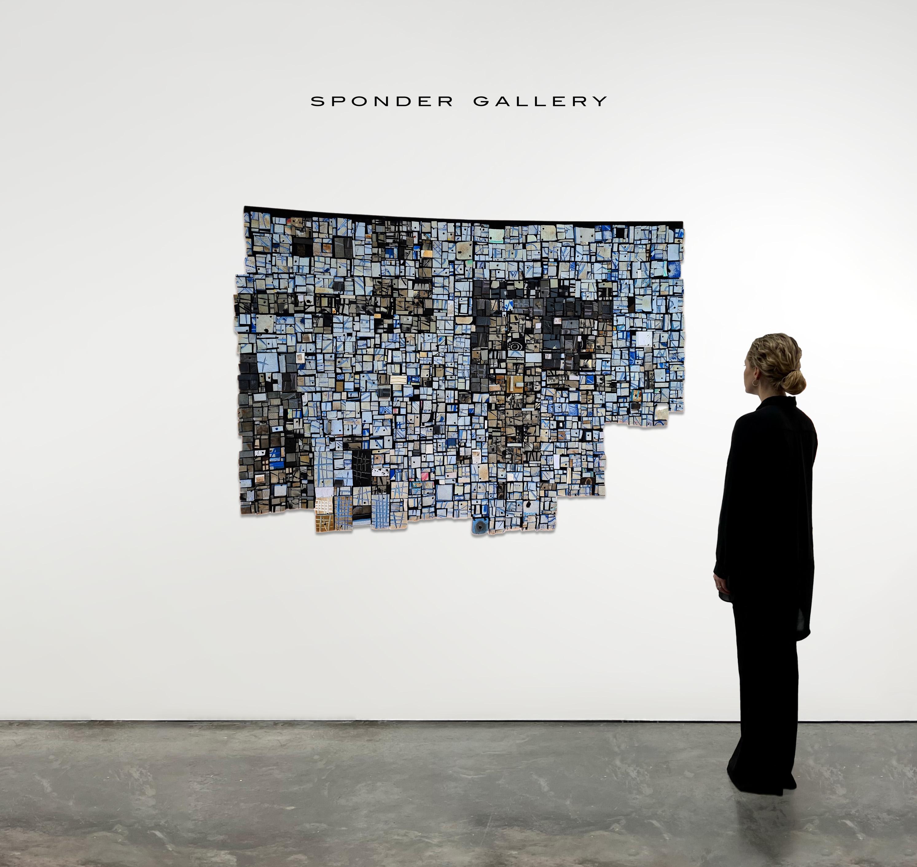 265 Zabaaleen - Mixed Media Art Contemporáneo de Patrick Tagoe Turkson
