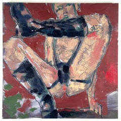 Angelo I (quadro erotico fetish Leatherman)