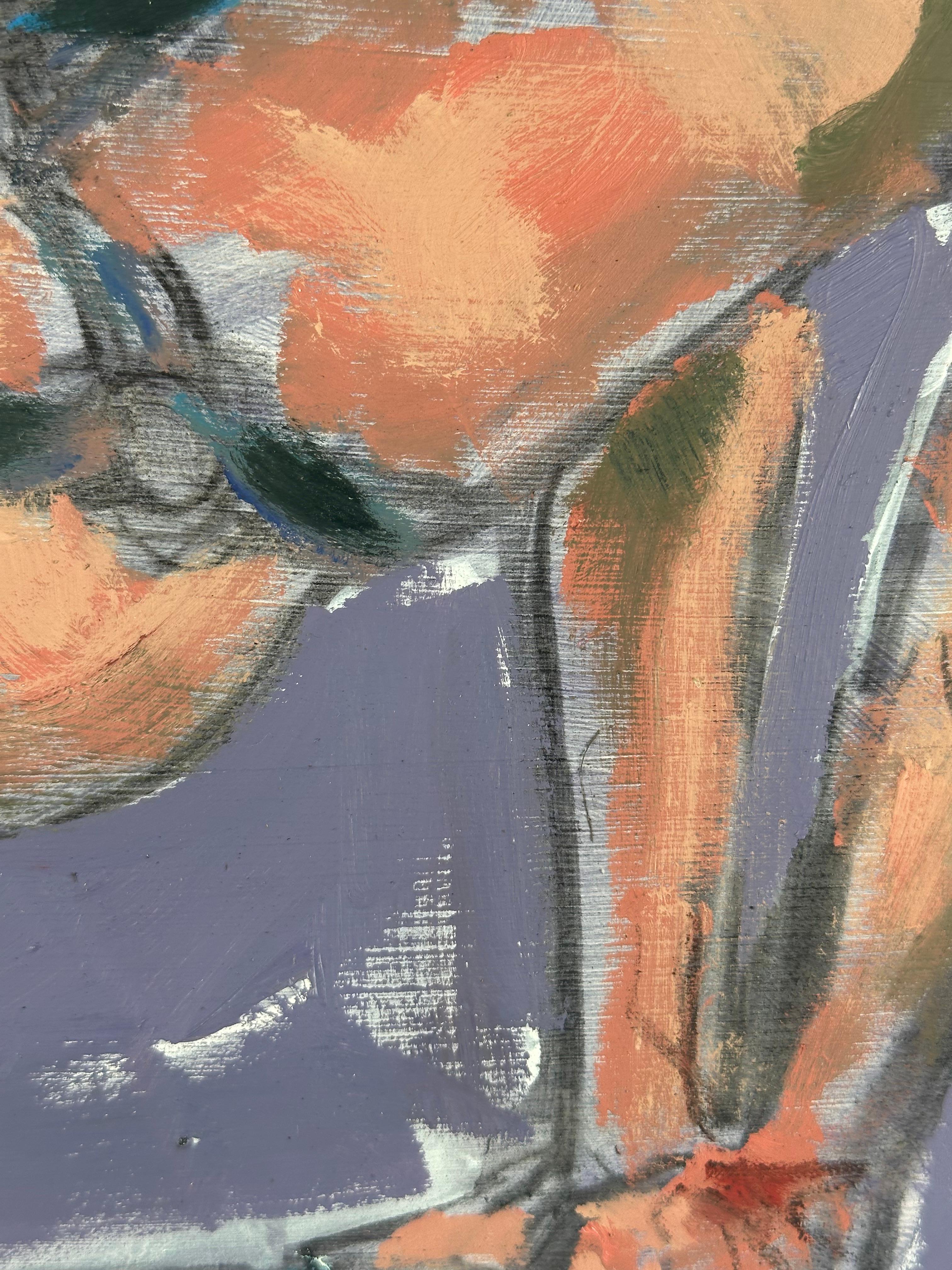 Engel II (Leatherman Erotic Fetish Gemälde) – Painting von Patrick Terenchin