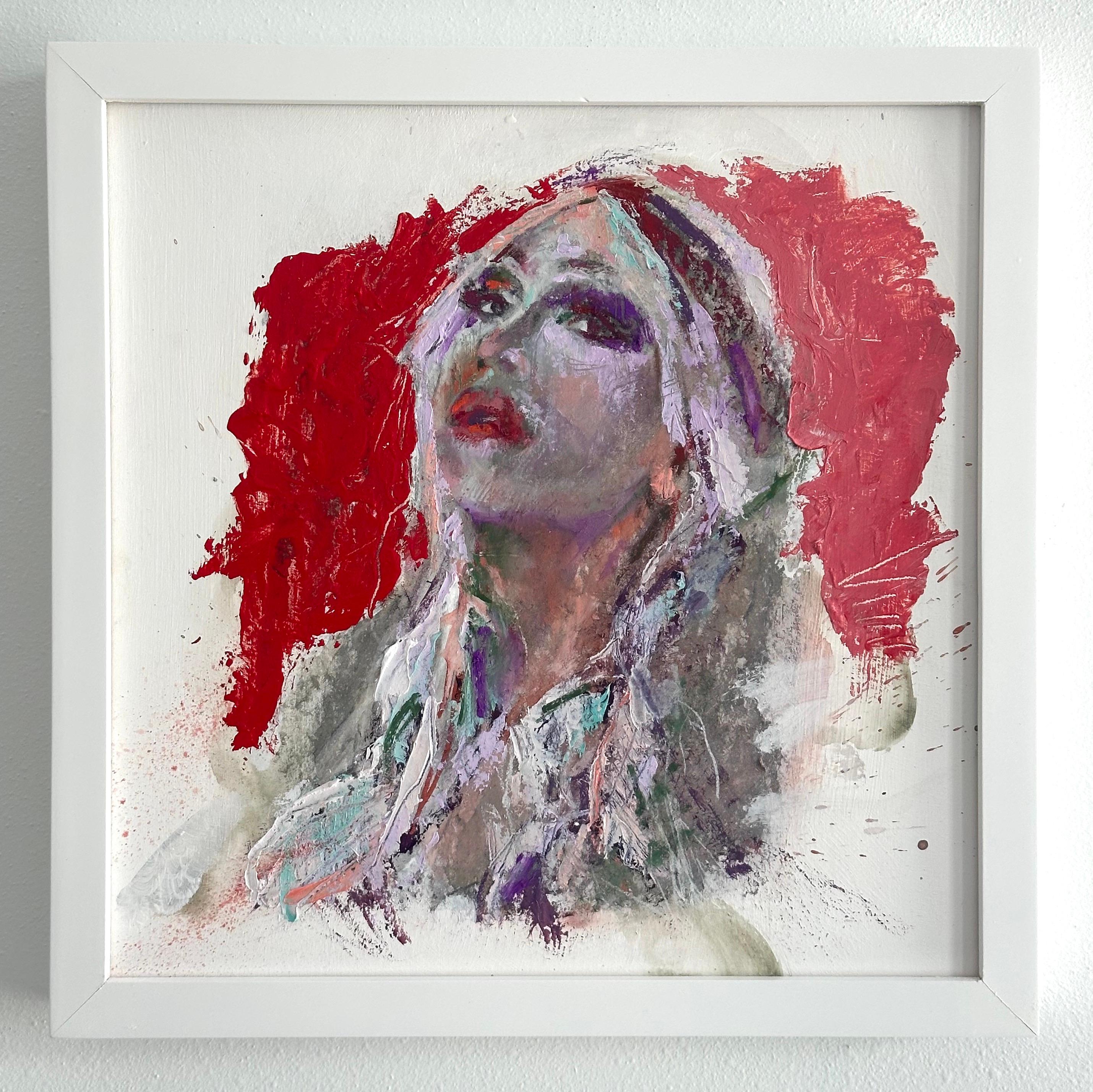 Daisy Deadpetals (Drag Queen portrait) - Painting by Patrick Terenchin