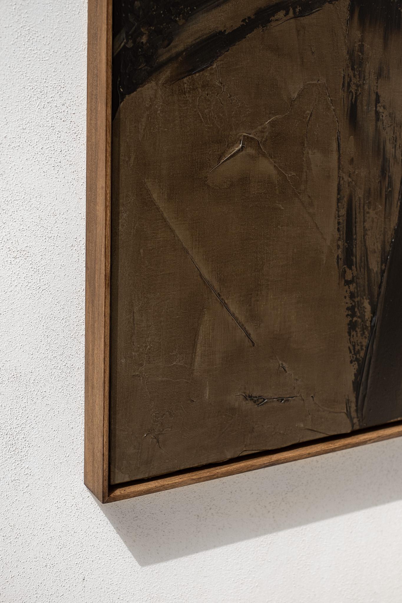 ABSTRACT Contemporary Abstract Patrick van Riemsdijk Earth colors Gestural For Sale 2