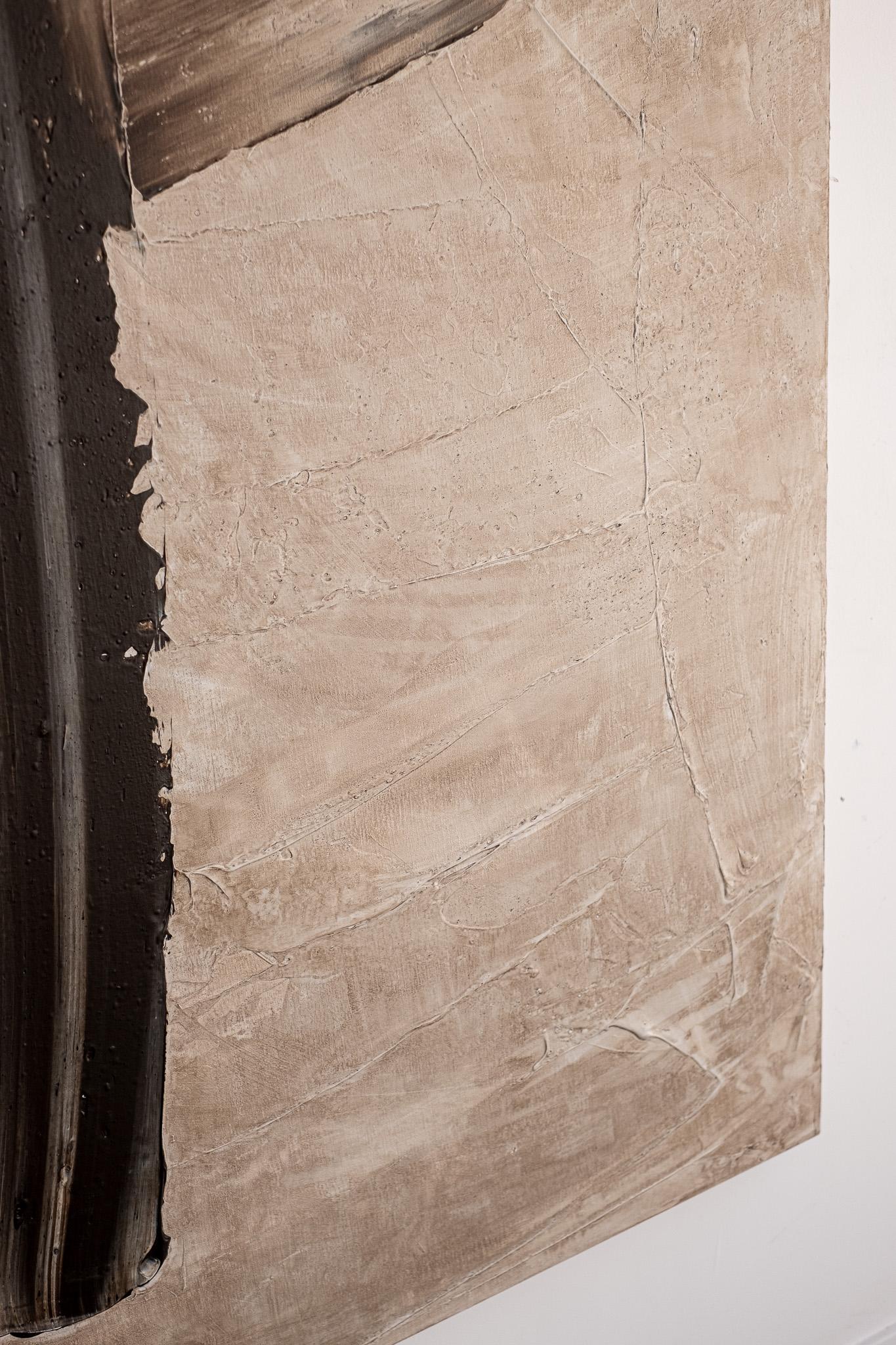 ABSTRACT Contemporary Abstract Patrick van Riemsdijk Earth colors Gestural For Sale 3