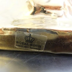 Patrick Villas for Royal Boch, Huge Bronze Ceramic Panther Head