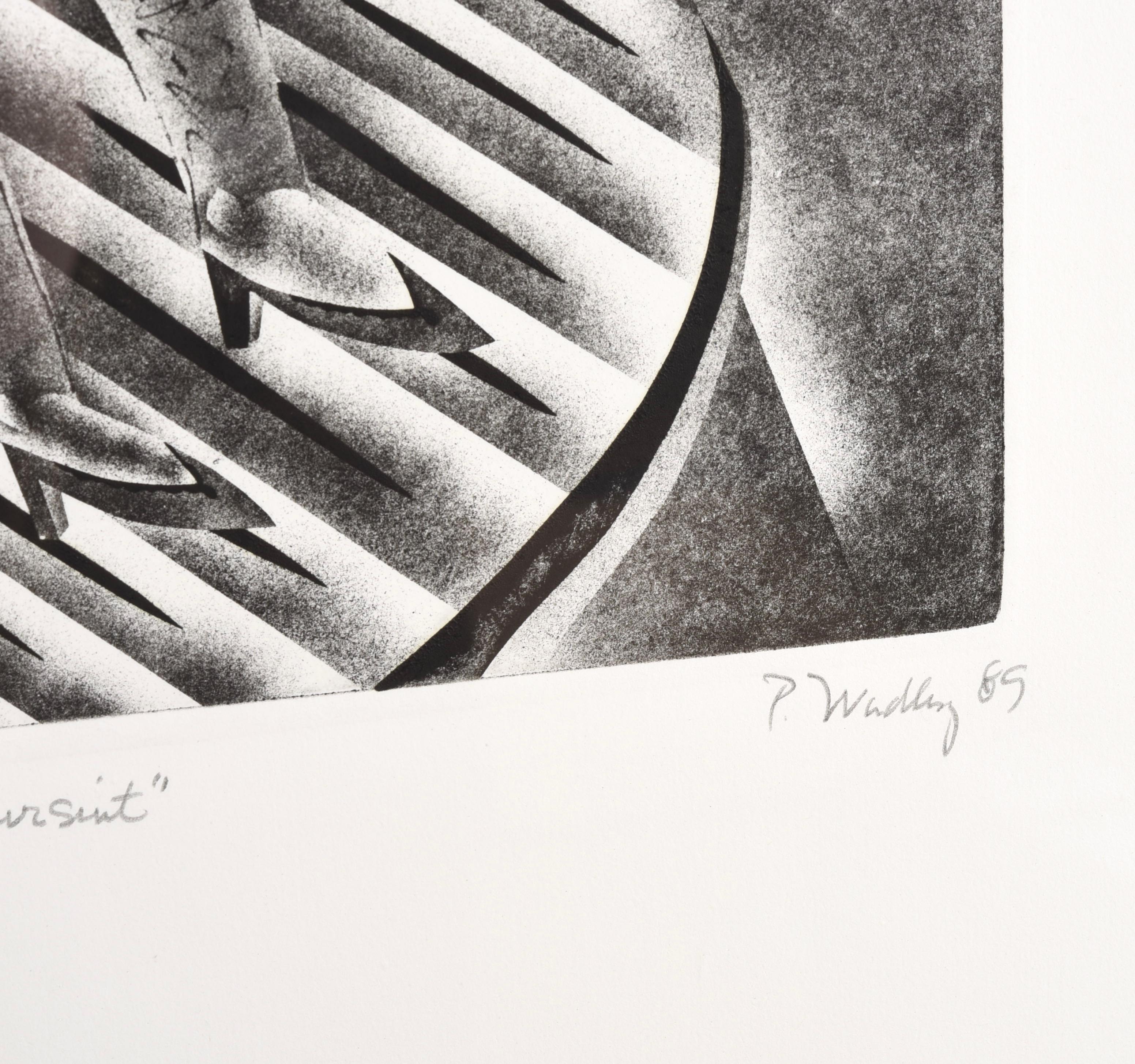Patrick Wadley (1950-1992) Austin, Texas, signierter, nummerierter Druck (amerikanisch) im Angebot