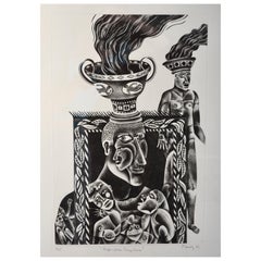 Patrick Wadley (1950-1992) Signed Numbered Print