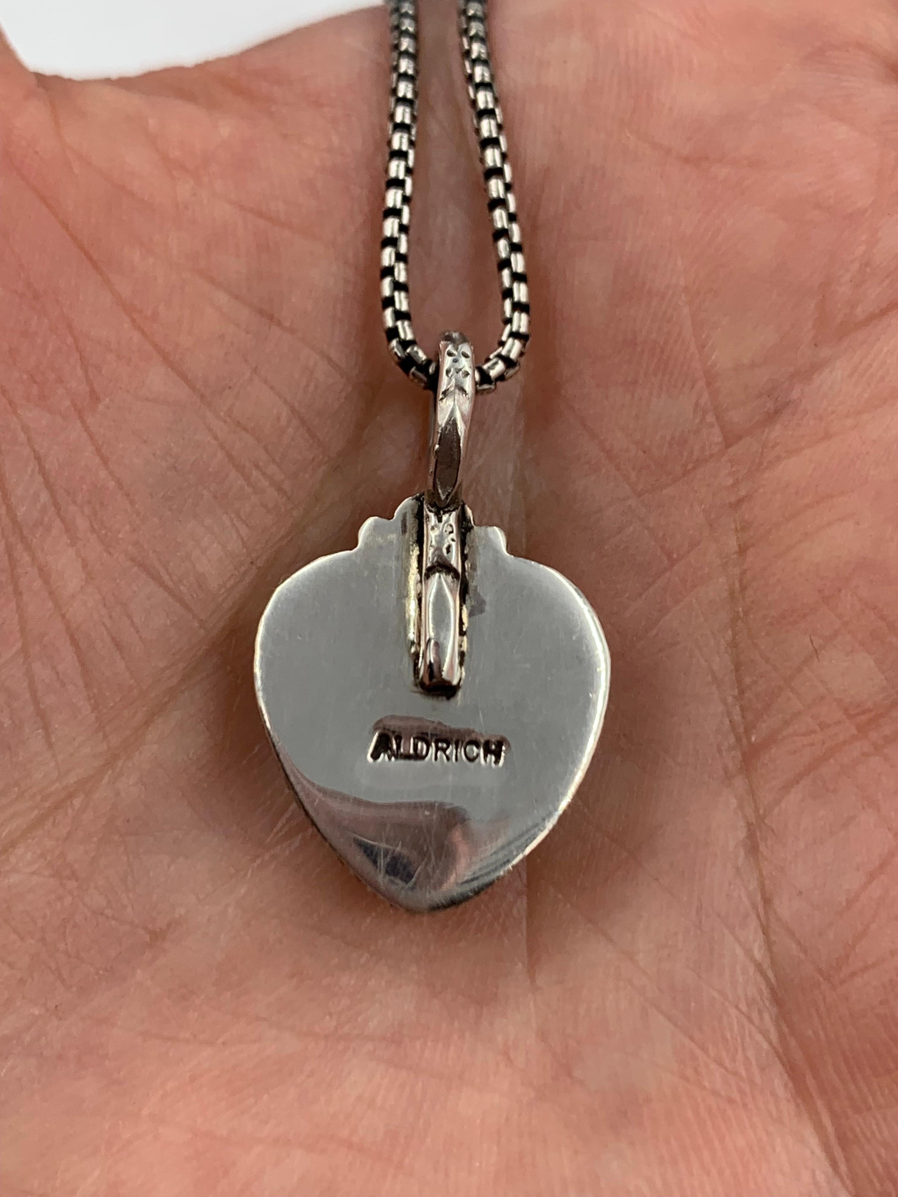 Patriot Pendant / Necklace by Aldrich Art In New Condition In Scottsdale, AZ